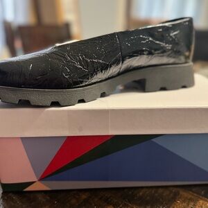 Katy Perry Collections Glossy Black Loafers